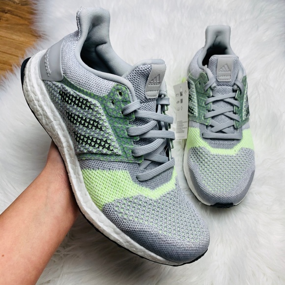 Adidas Ultraboost ST Grey Neon - Picture 2 of 7